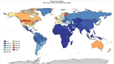 The Global Burden of Motor Neuron Disease: An Analysis of the 2019 Global Burden of Disease Study